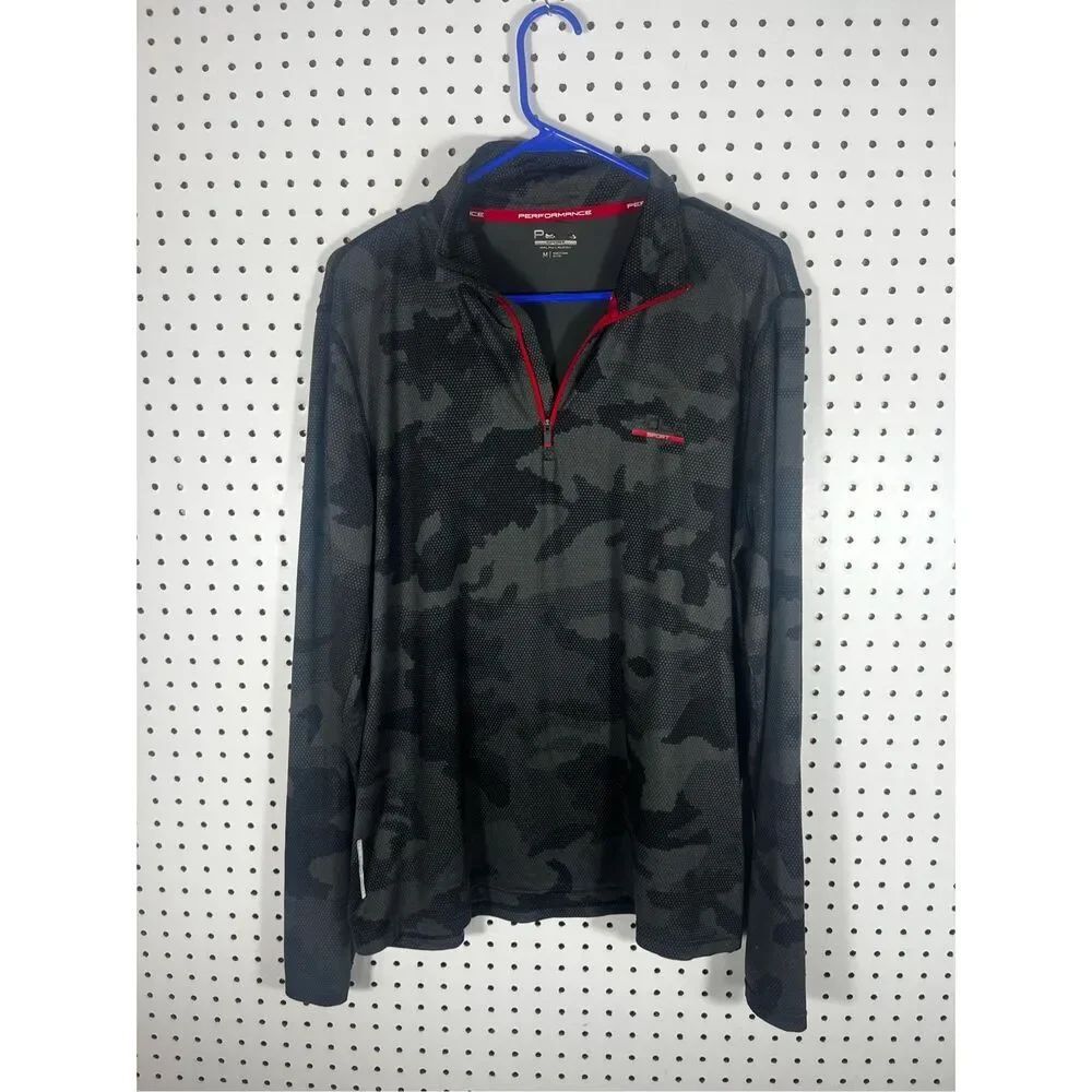 Polo Sport camo pullover sweatshirt size M